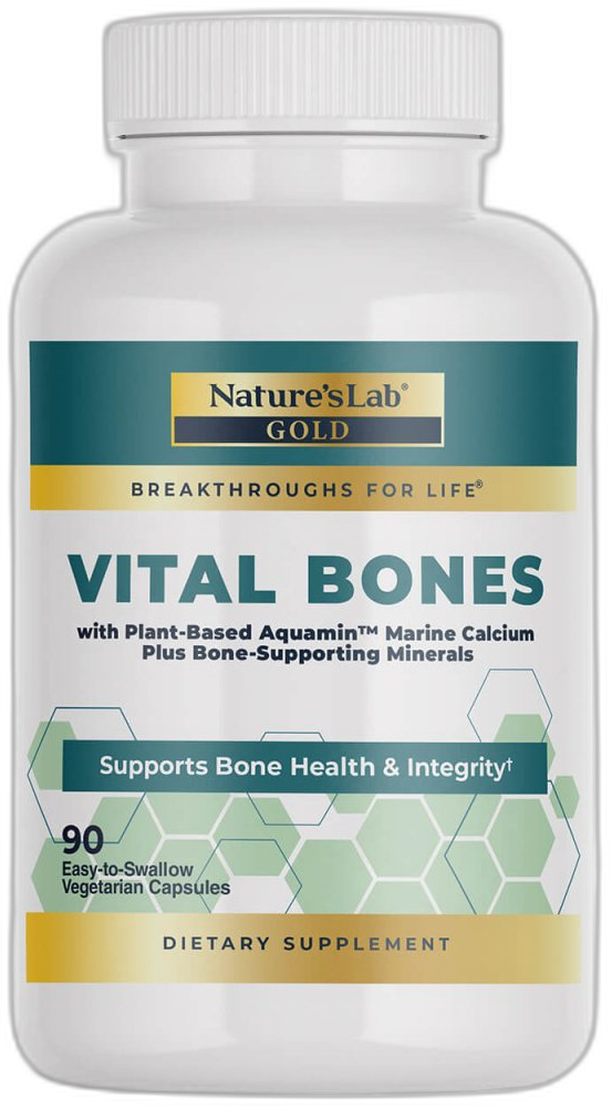 Nature's Lab Gold Vital Bones - 90 Capsules