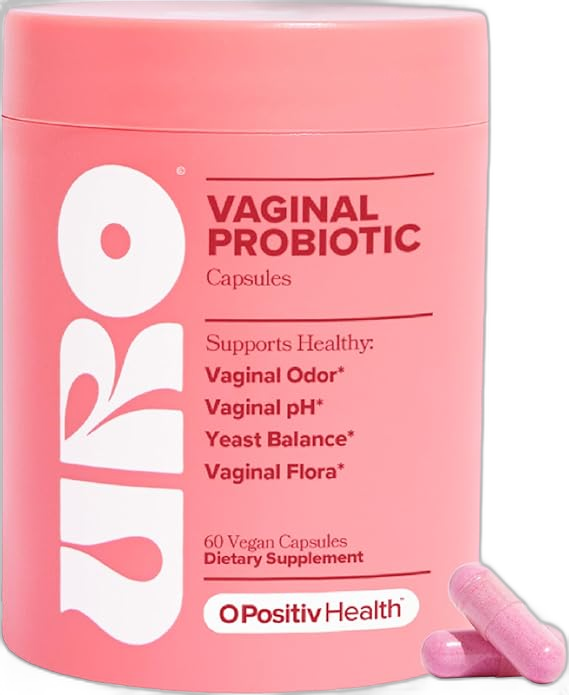 URO Women Probiotics Capsules for Women pH Balance with Prebiotics & Lactobacillus Probiotic Blend
