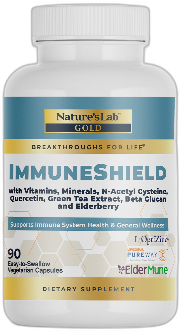 Nature's Lab Gold ImmuneShield - 90 Capsules