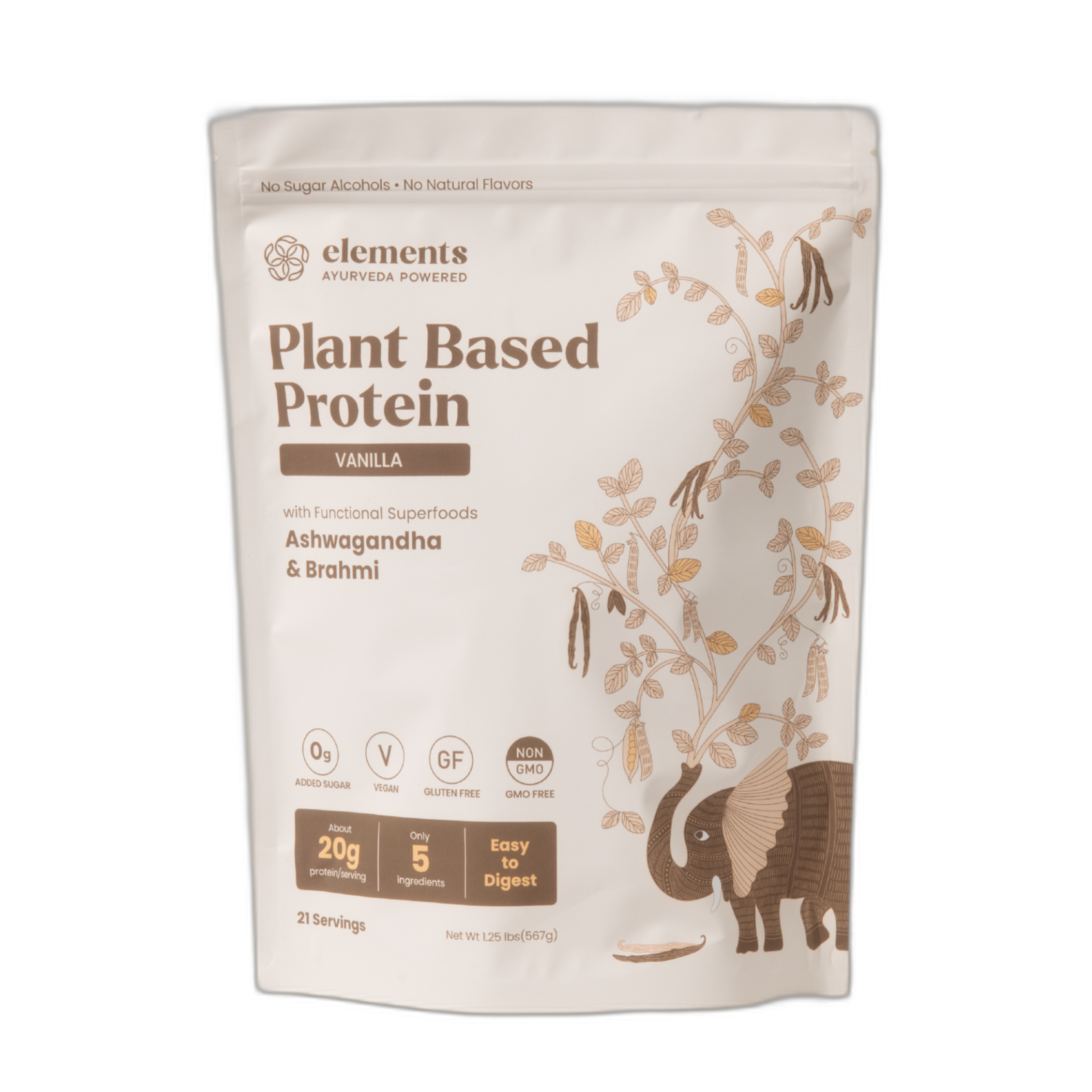 Plant Based Protein Powder: Vanilla (21 Servings)