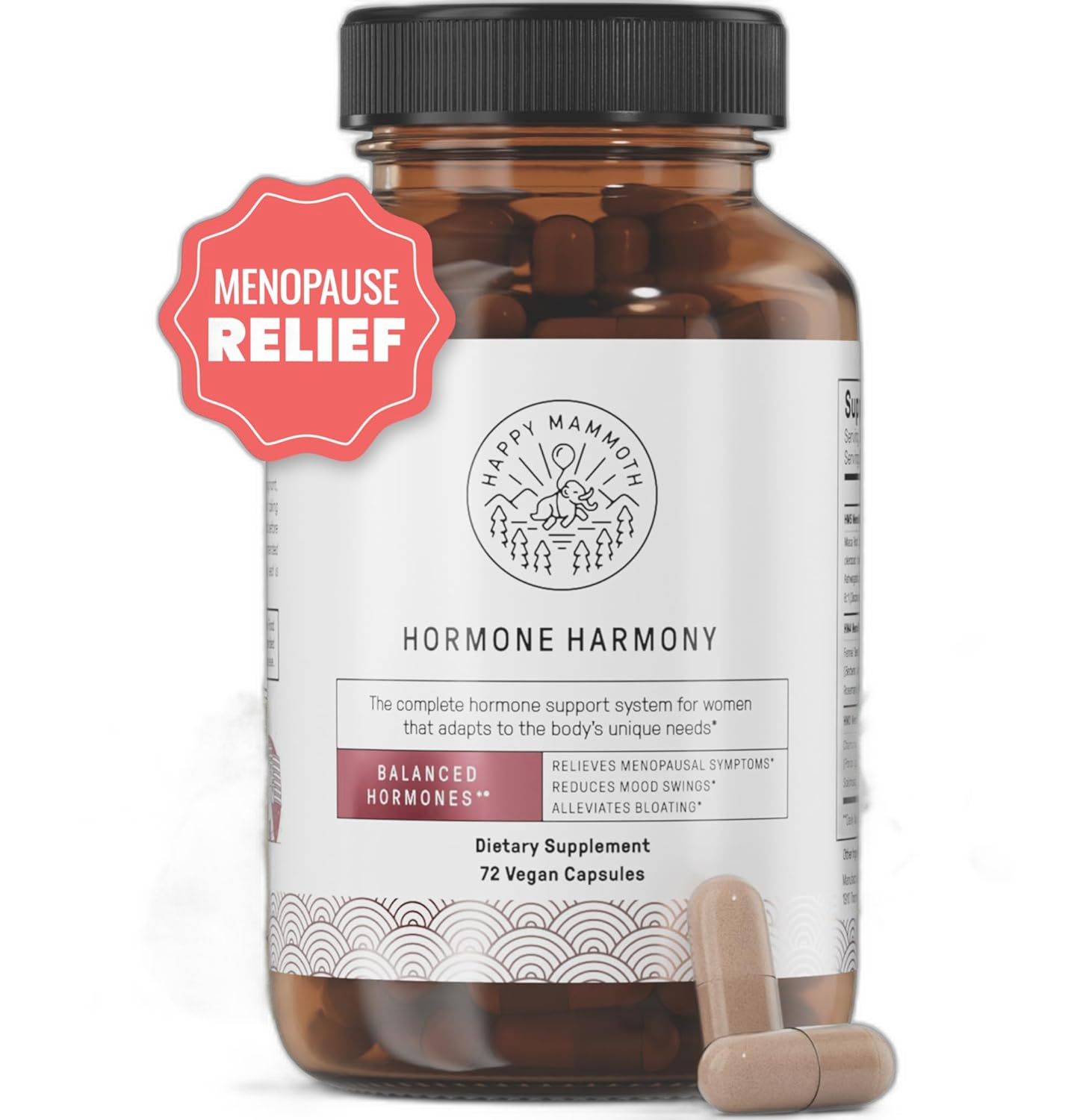 Ultra Potent Hormone Harmony Natural Hormonal Support for Women. 72 Capsules