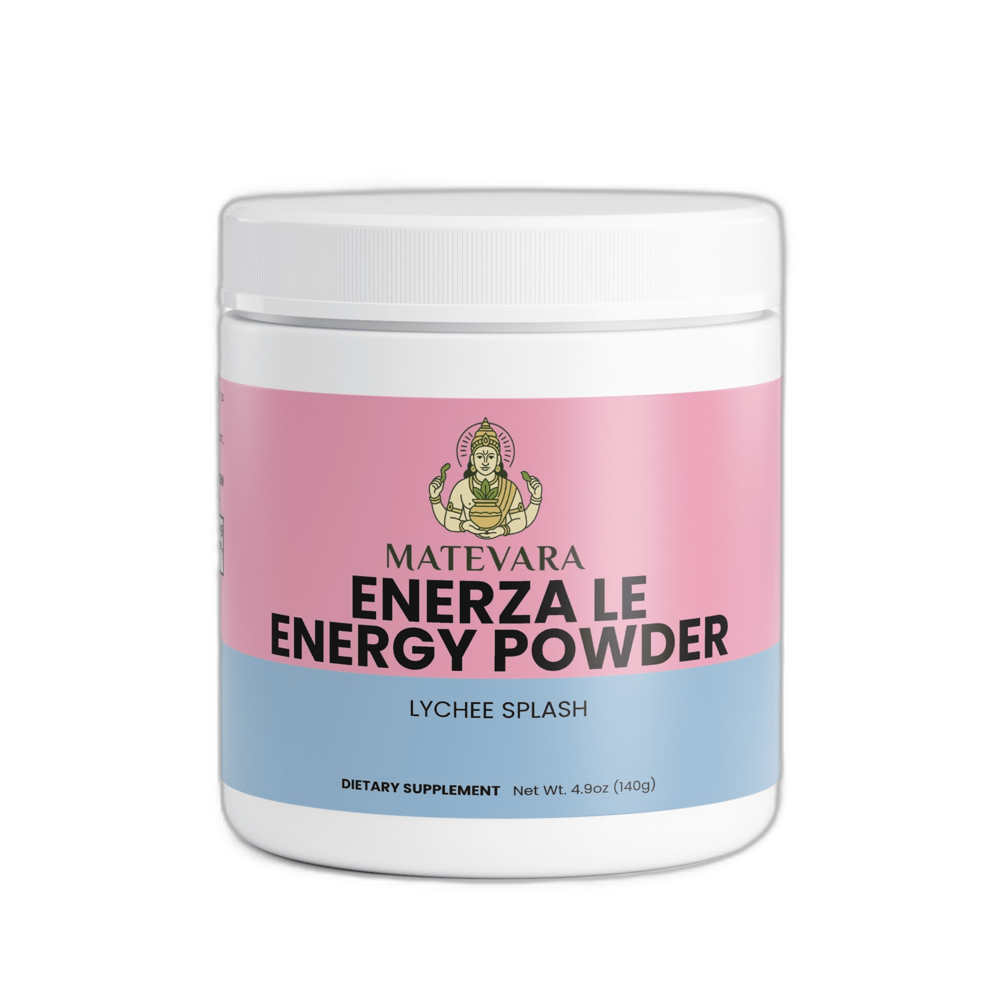 Enerza LE Energy Powder Lychee Splash | Sugar-Free Focus Support | 140g
