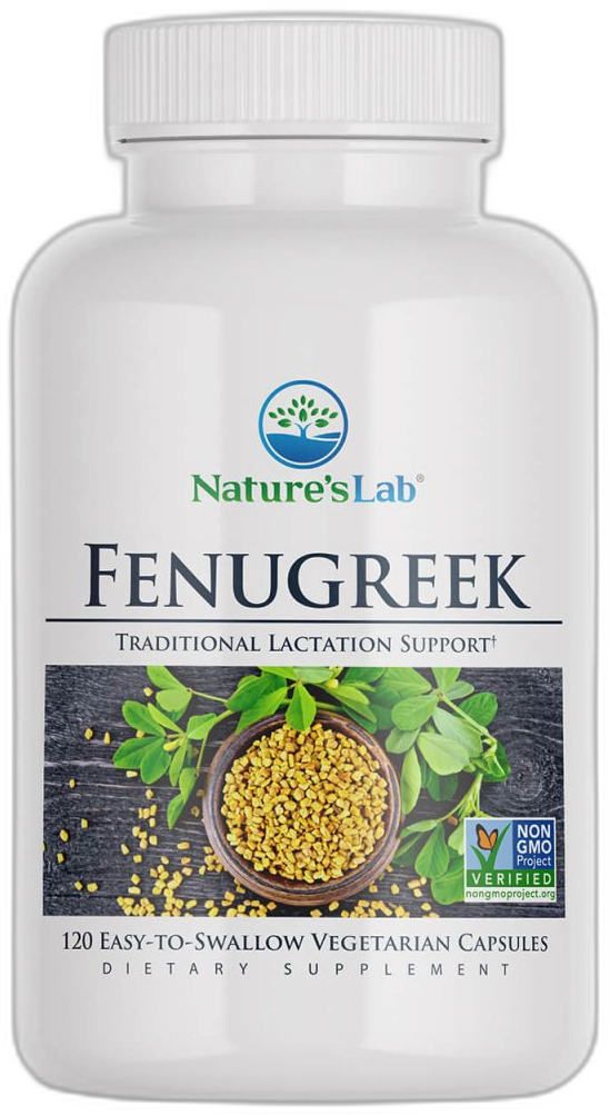 Nature's Lab Fenugreek 610 mg - 120 Capsules